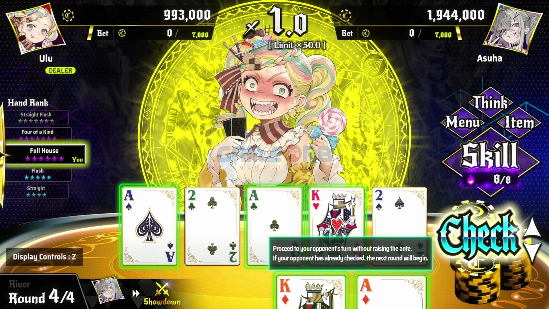Trong game, bạn vào vai Asuha – một “bậc thầy bài bạc” đang tìm cách khẳng định vị trí trong The City