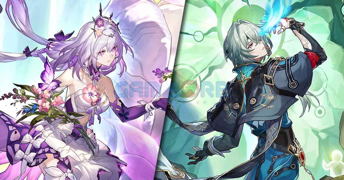 Hai nhân vật 5 sao mới: Castorice & Anaxa