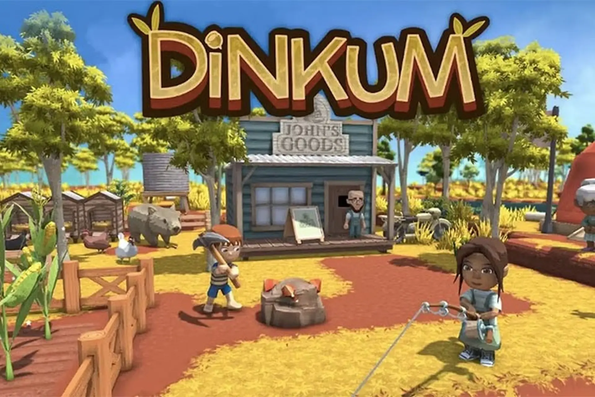 Dinkum chính thức ra mắt trên Steam