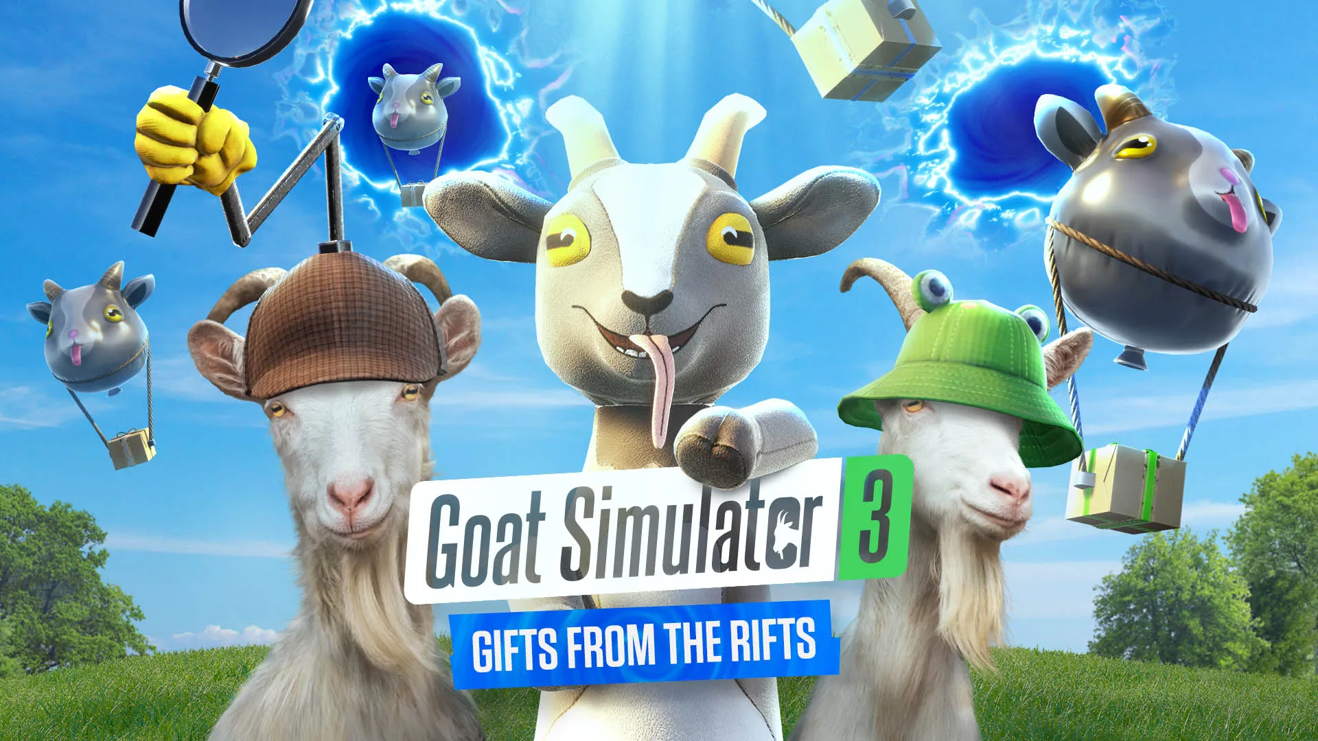 Goat Simulator 3 ra mắt bản cập nhật "Gifts from the Rifts"