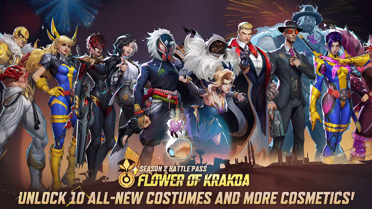 Marvel Rivals hé lộ loạt trang phục Battle Pass mùa 2 mới