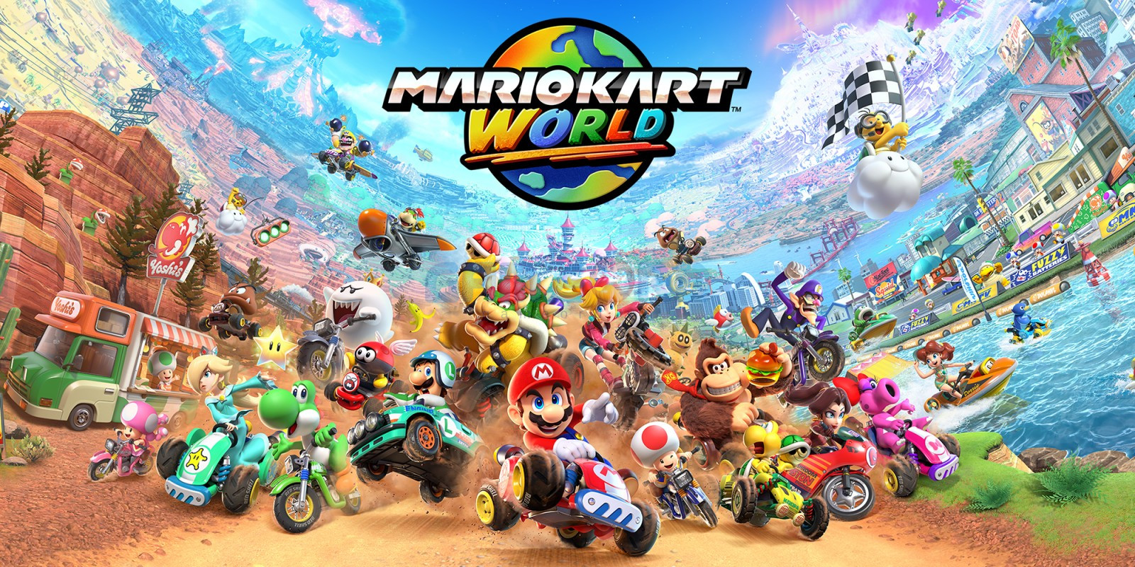 Mario Kart World sẽ có giá $80 cho phiên bản kỹ thuật số