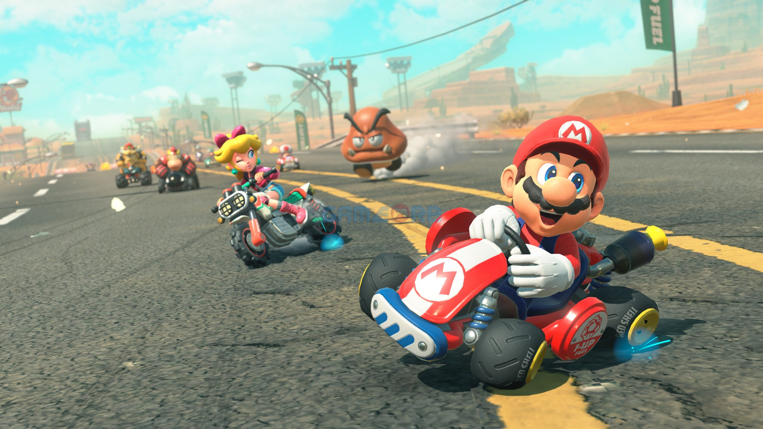 Mario Kart: World chỉ nặng khoảng 23 GB