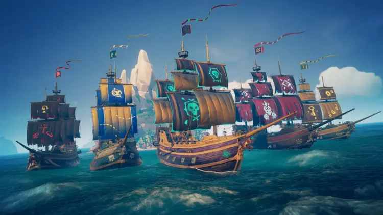 Sea of Thieves chính thức cập bến Battle.net với loạt vật phẩm lấy cảm hứng từ các game đình đám của Blizzard