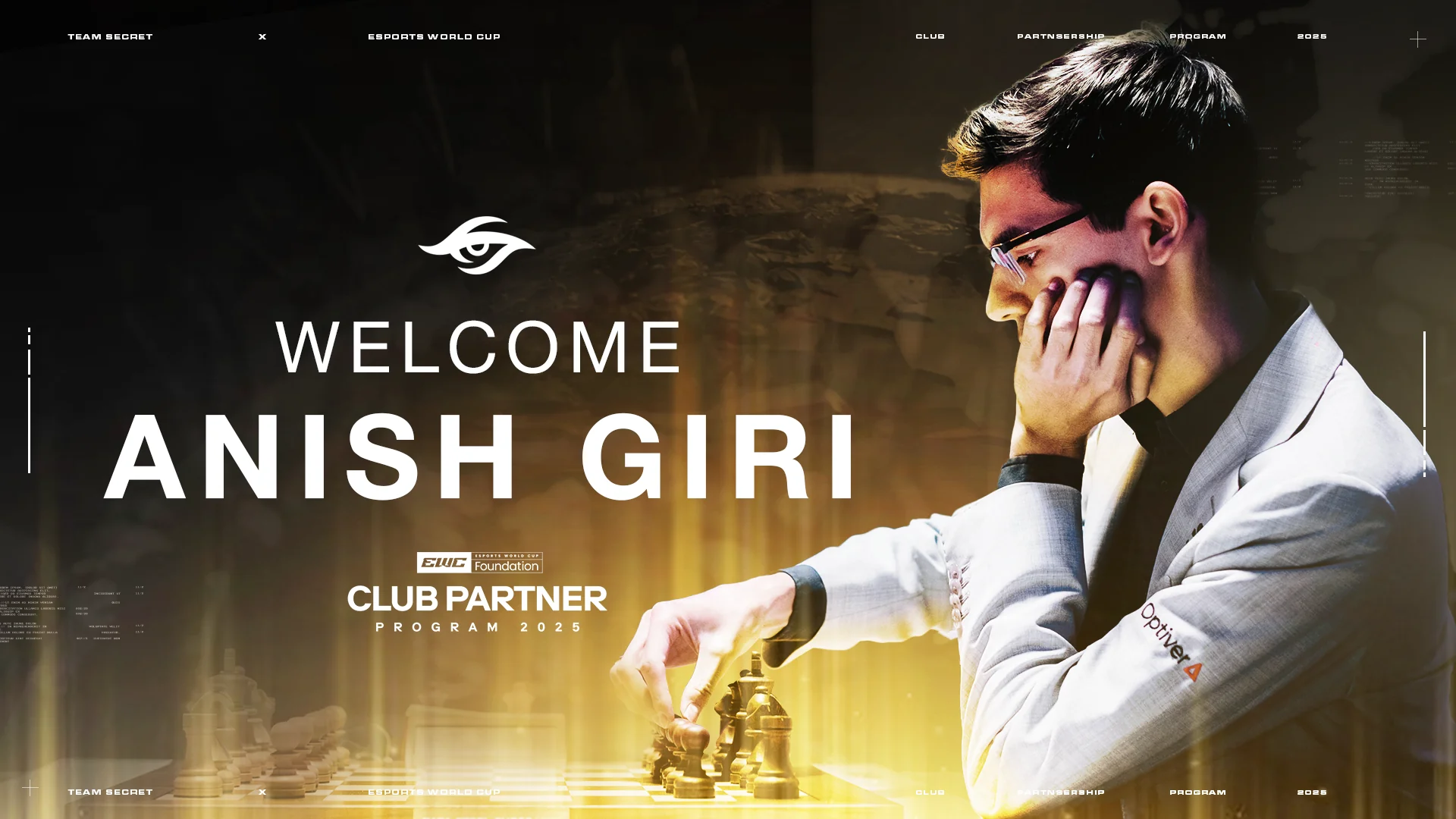 Đại kiện tướng Anish Giri gia nhập Team Secret