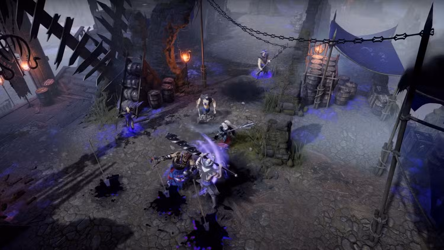 Tên chính thức của bản vá 1.1 là Invaders of Oakveil, đưa người chơi đến với một biome rừng mới