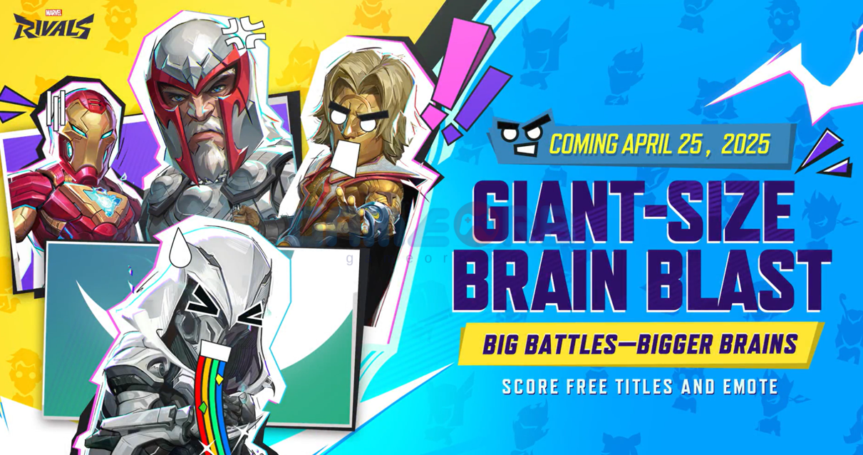 Marvel Rivals ra mắt chế độ Giant-Sized Brain Blast