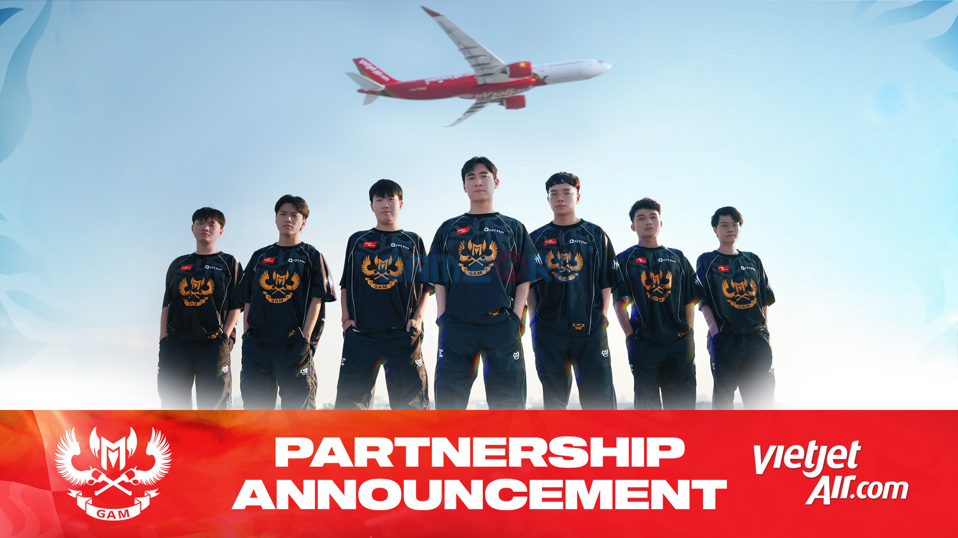 GAM Esports hợp tác với Vietjet