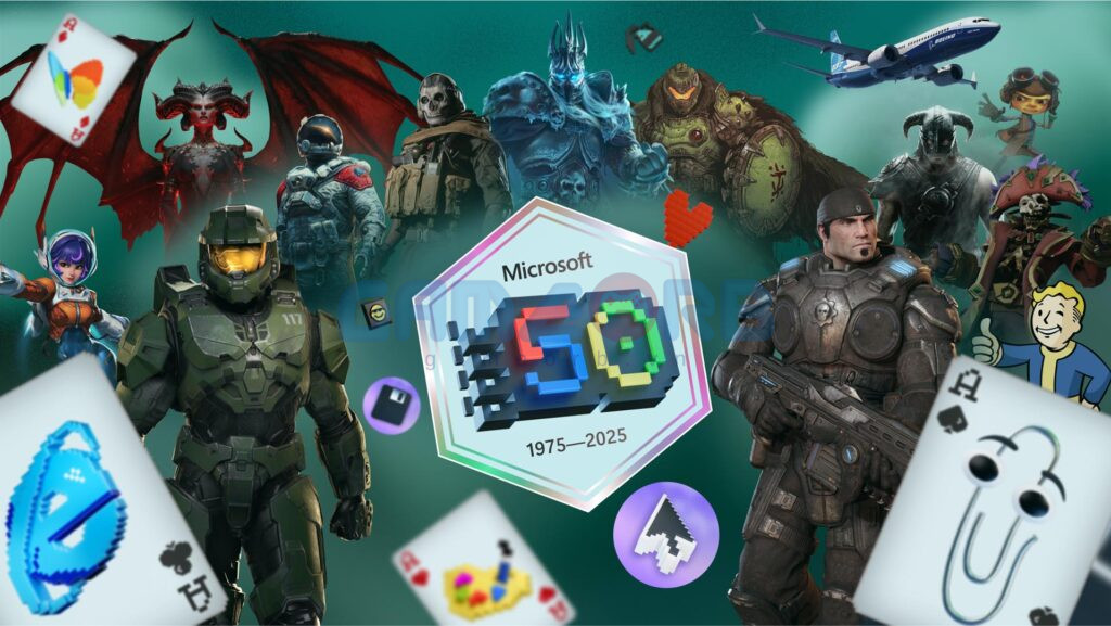Xbox tặng quà miễn phí cho người dùng nhân dịp kỷ niệm 50 năm thành lập Microsoft