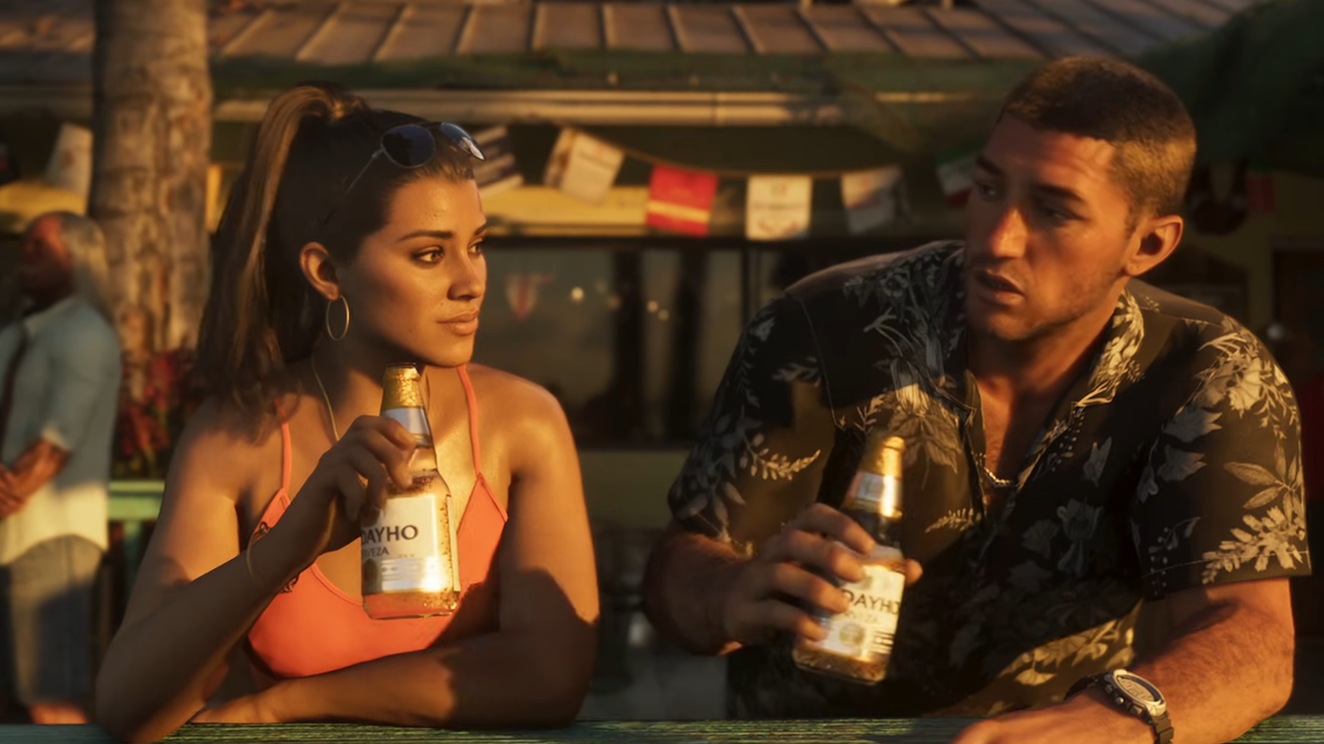 Hai nhân vật chính Jason và Lucia xuát hiện trong trailer 2 GTA 6