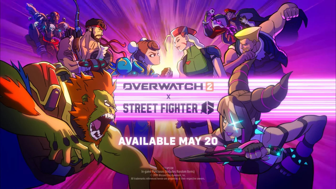 Overwatch 2 hợp tác cùng Street Fighter 6