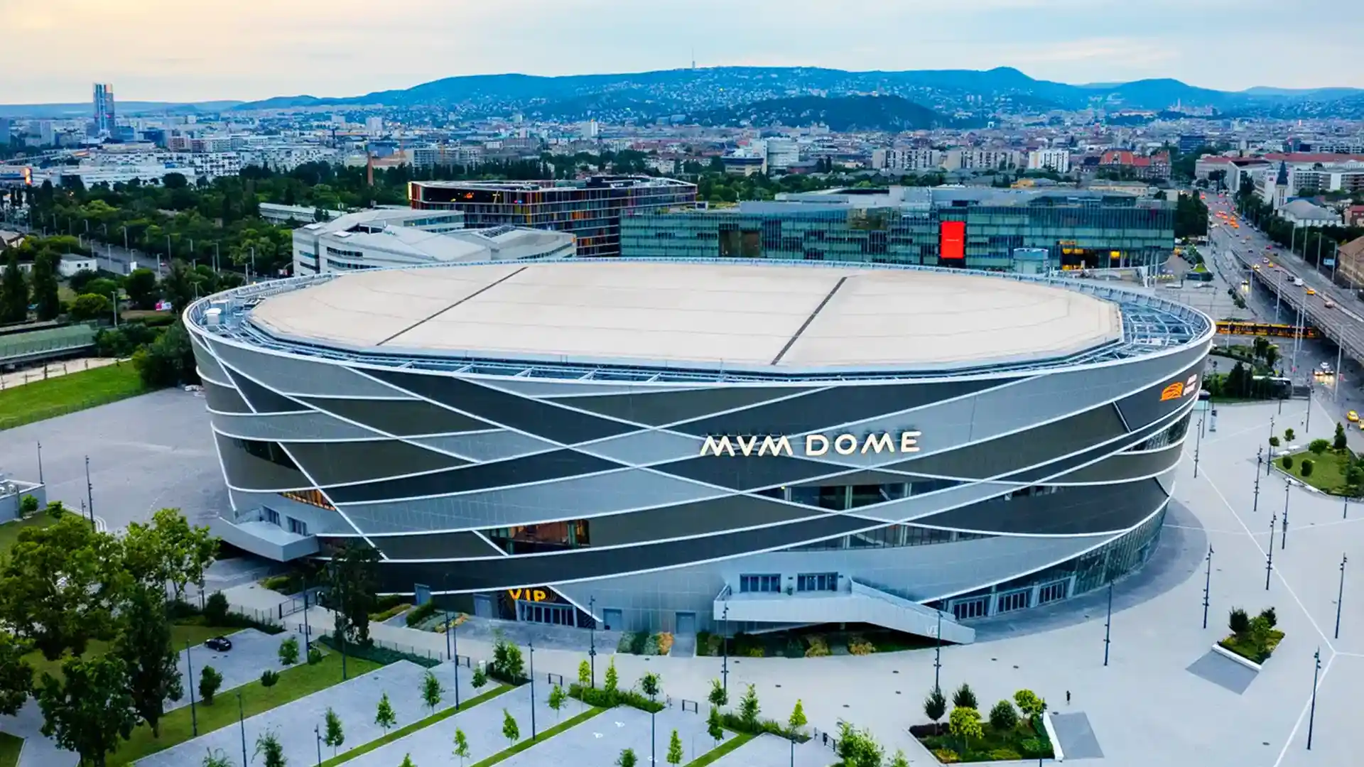 Giai đoạn Playoffs sẽ diễn ra tại MVM Dome, một sân vận động trong nhà có sức chứa lên tới 20.000 chỗ ngồi
