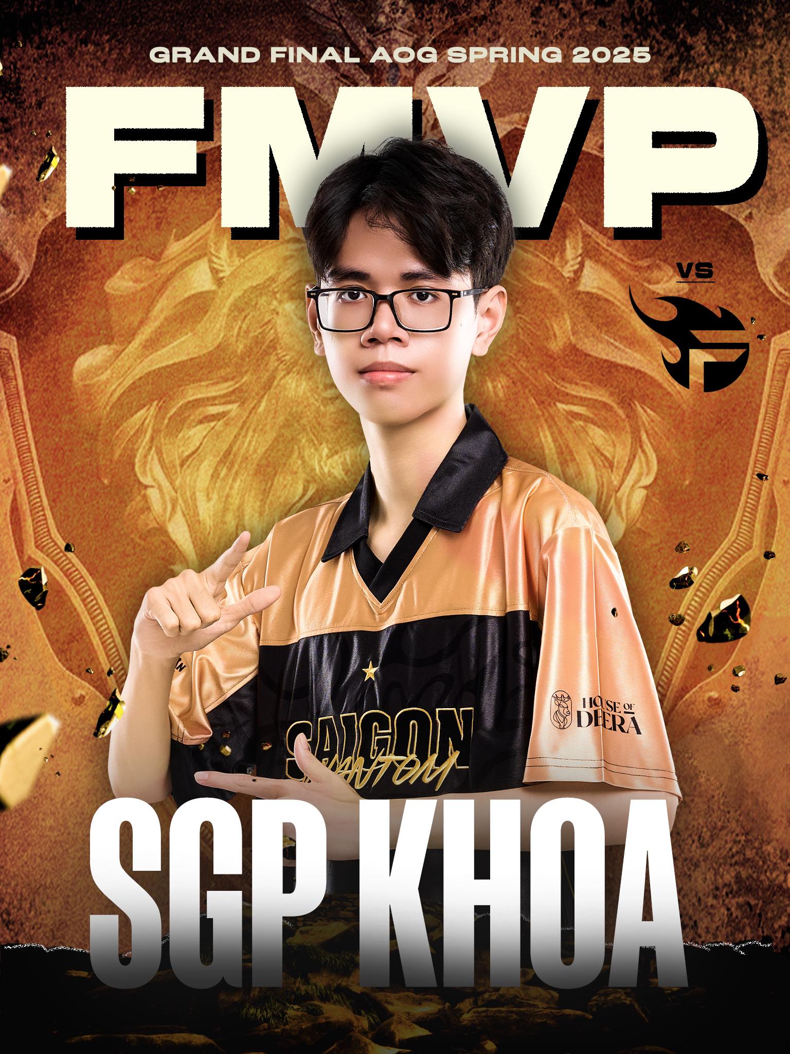 Khoa là FMVP tại ĐTDV Mùa Xuân 2025
