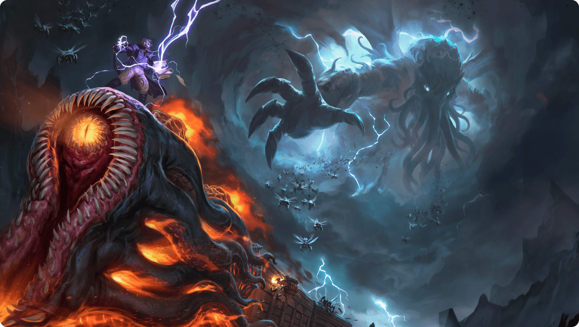 Railgods of Hysterra lấy cảm hứng từ vũ trụ kinh dị Lovecraft